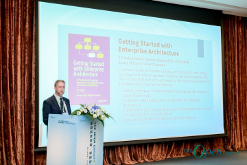 Keynote speech at The Open Group Summit in Beijing